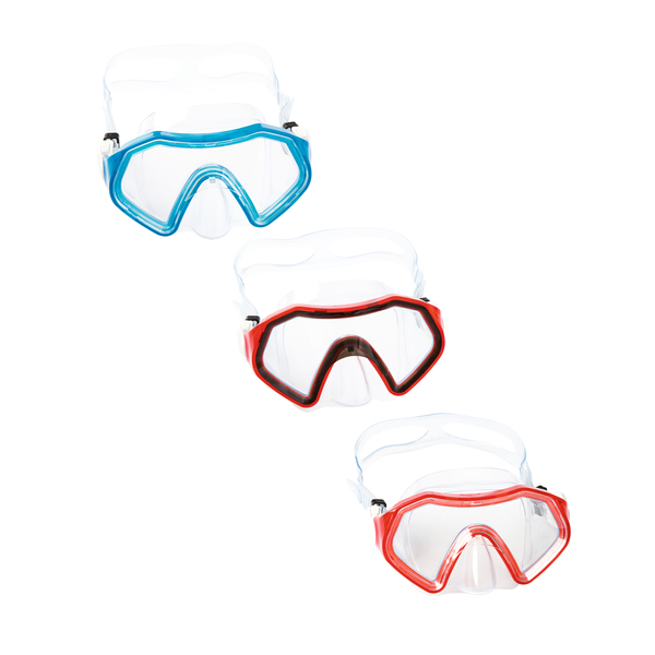 Маска для ныряния Best way Sparkling sea в трёх цветах (22049) защитная маска арт 01 1056 в ассортименте р 22х15