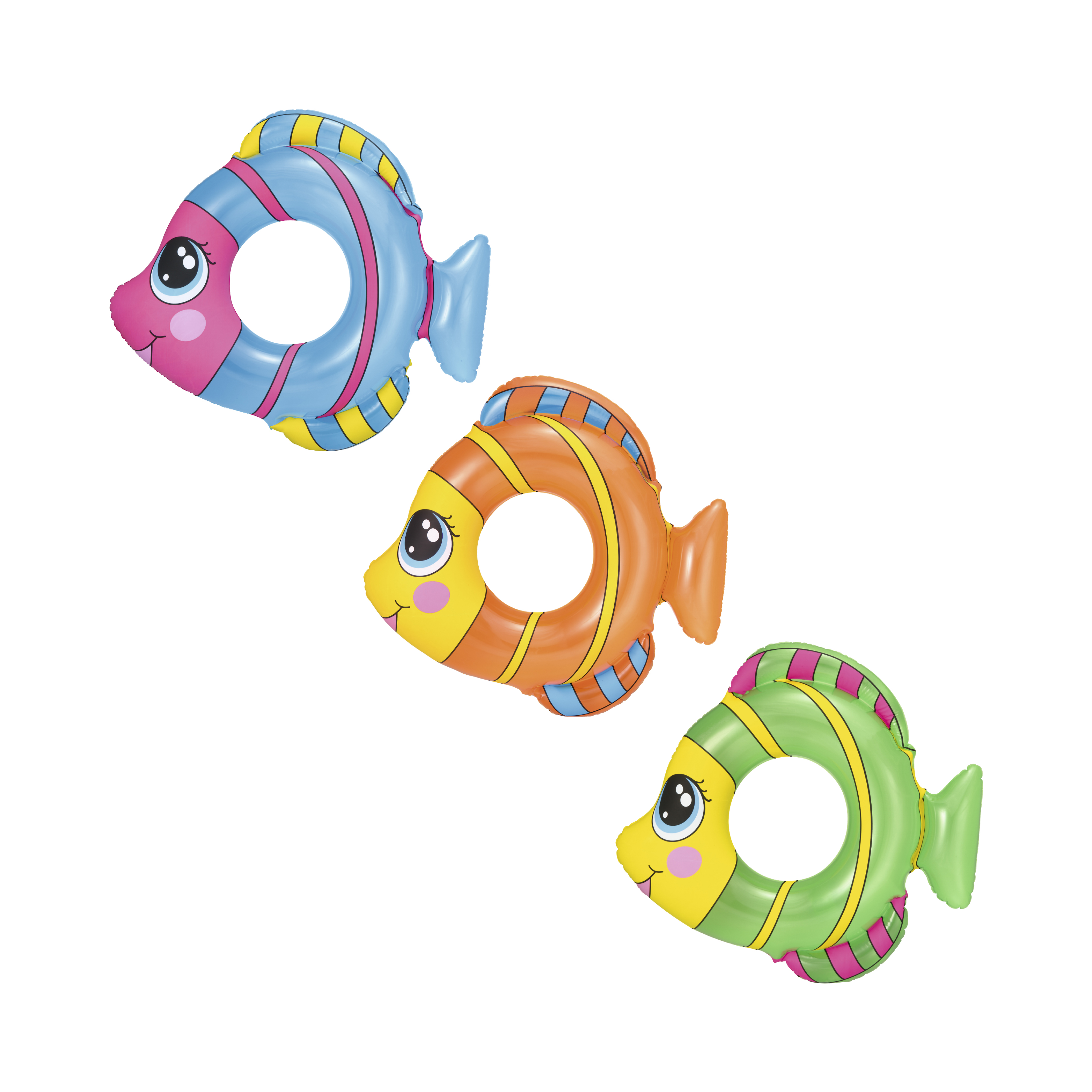 Круг для плавания Bestway Рыбки в трёх расцветках (36111) круг надувной для плавания рыбки 81 76см 36111 bestway