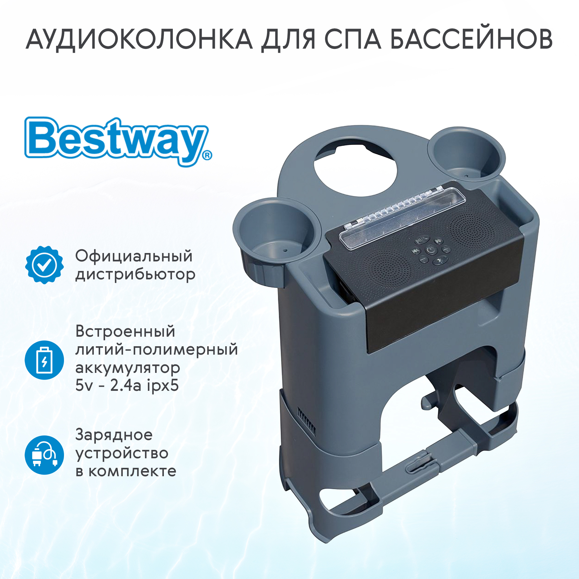 фото Аудиоколонка для спа бассейнов bestway