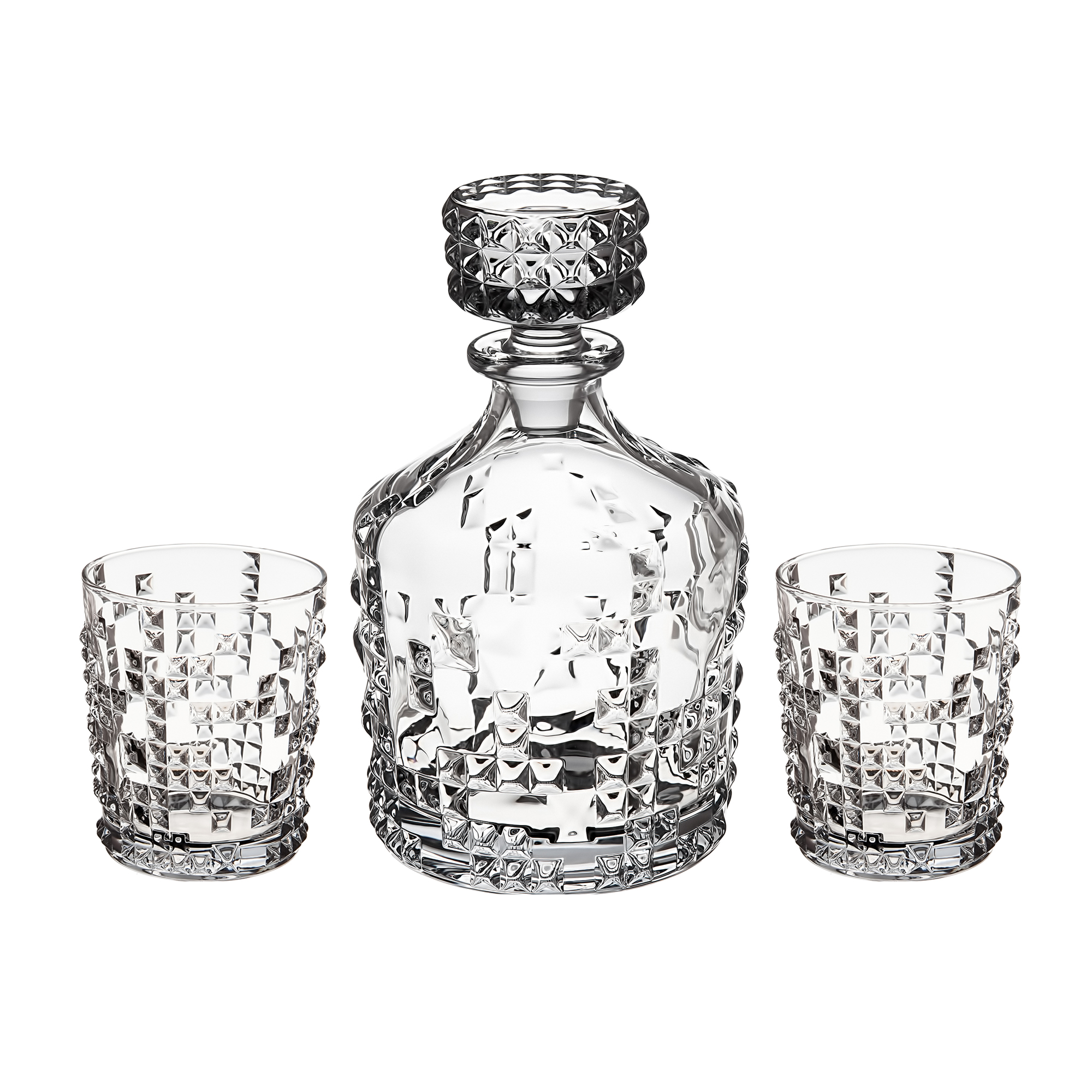 Набор из 3 предметов Punk Nachtmann. Декантер + 2 ст. 750 мл