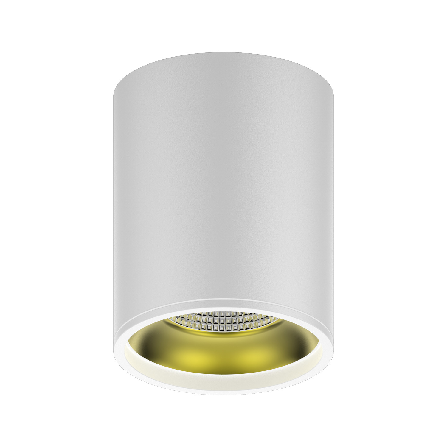 LED светильник накладной HD010 12W (белый золото) 3000K 79x100,900лм, 1/30 - фото 2