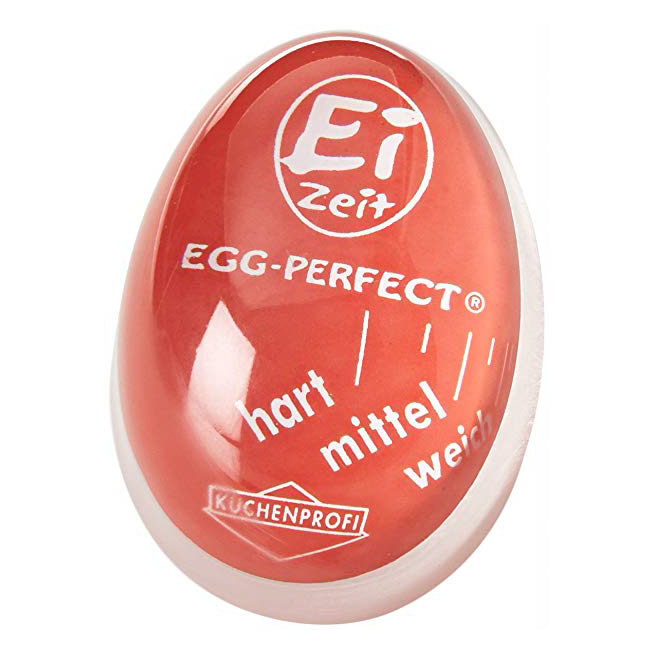 Таймер для варки яиц Kuchenprofi 6 см, цвет красный