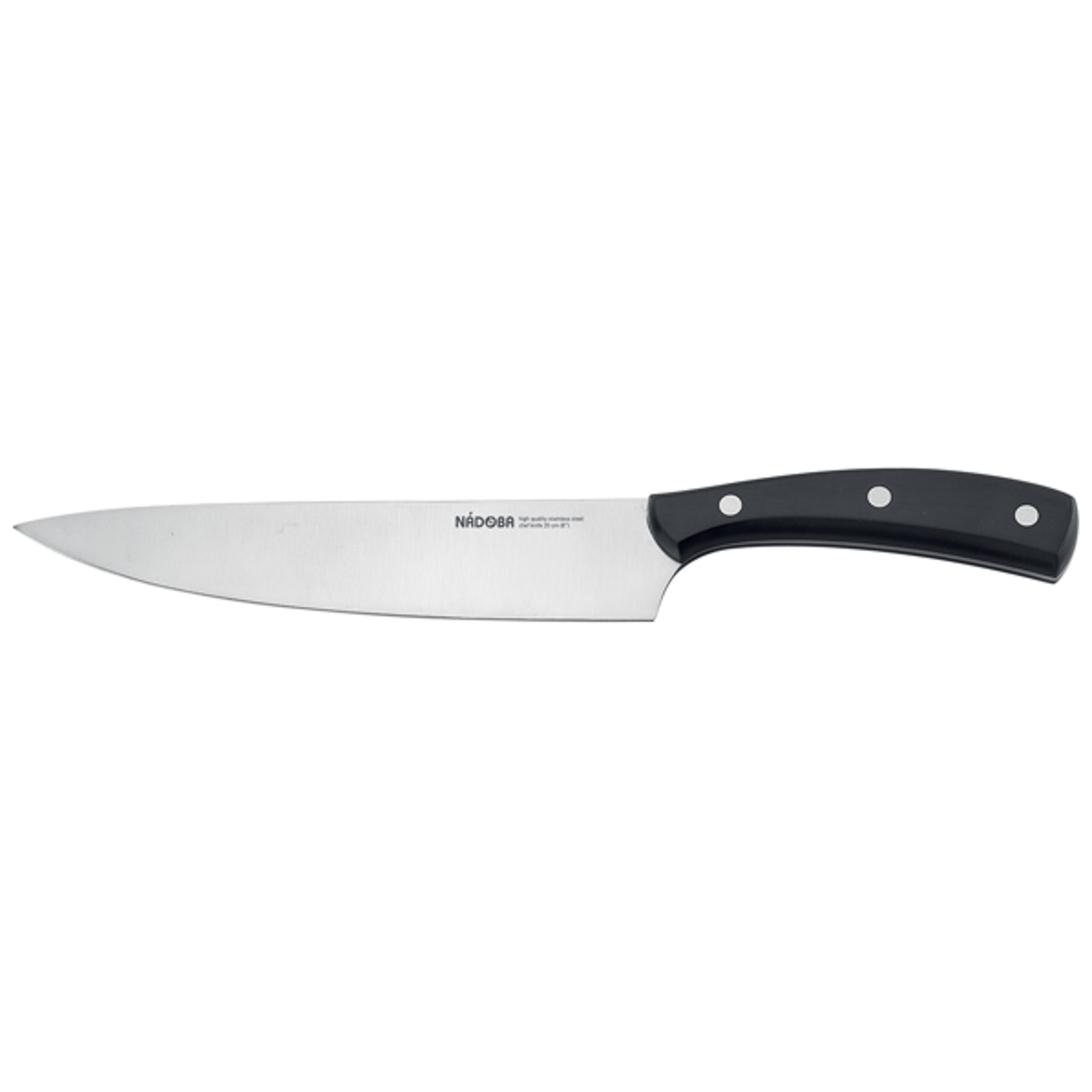 Нож поварской 20 см nadoba helga nadoba нож поварской helga 20 см серебристый черный