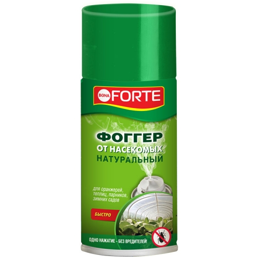 Натуральный фоггер-аэрозоль Bona Forte от насекомых, 150 мл биотлин от тли и белокрылки 3 мл
