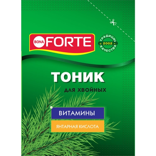 Тоник Bona Forte для всех хвойных растений, 15 г тоник bona forte для листьев 500 мл