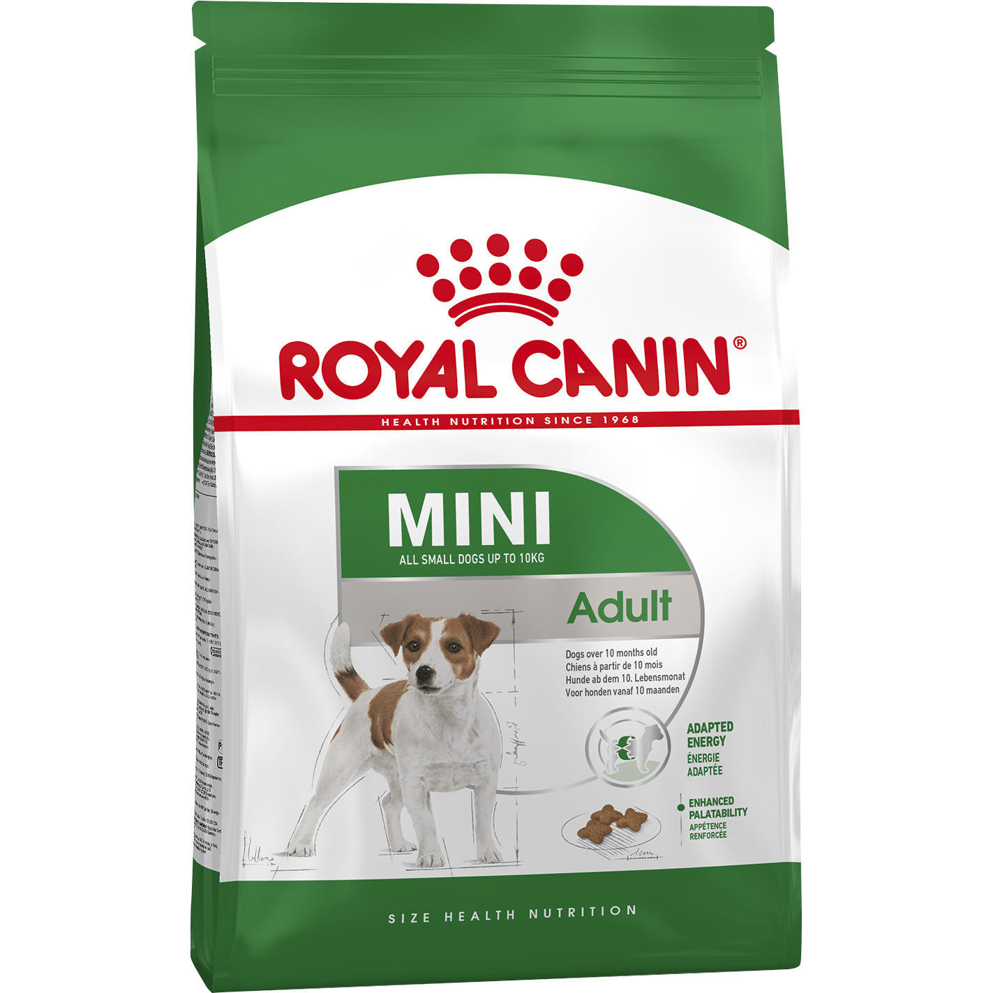 Корм для собак Royal Canin Mini Adult 4 кг корм для собак royal canin size x small adult для миниатюрных пород от 10 месяцев до 8 лет птица 1 5 кг