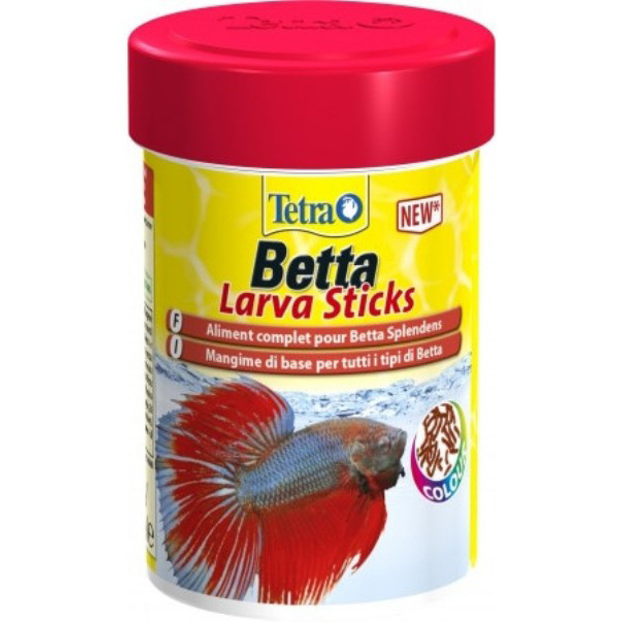 Корм для рыб TETRA Betta Larva Sticks 100мл tetra betta larvasticks корм для петушков и других лабиринтовых рыб палочки 100 мл