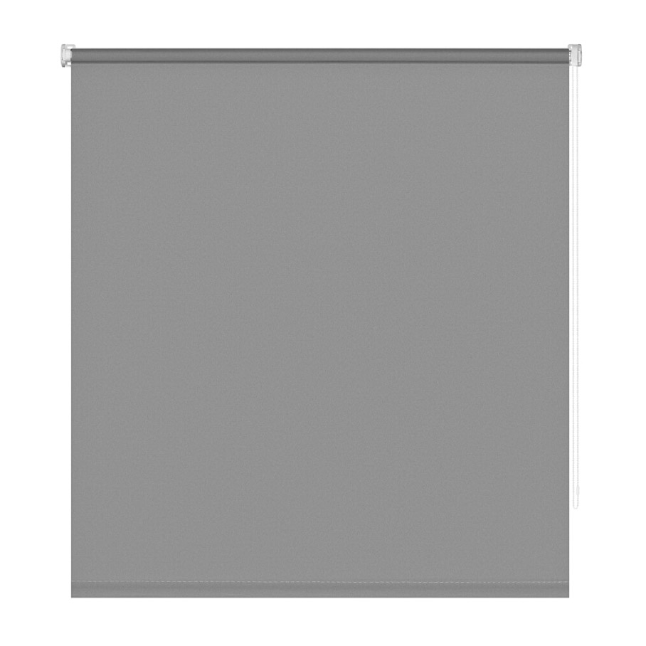 Штора рулонная Decofest серый 140х175 см, размер 140х175 см - фото 1