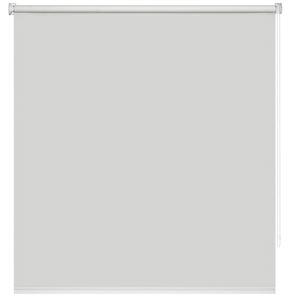 Штора рулонная Decofest Апилера Серый 140x175 см, цвет серебристый, размер 175х140 - фото 1