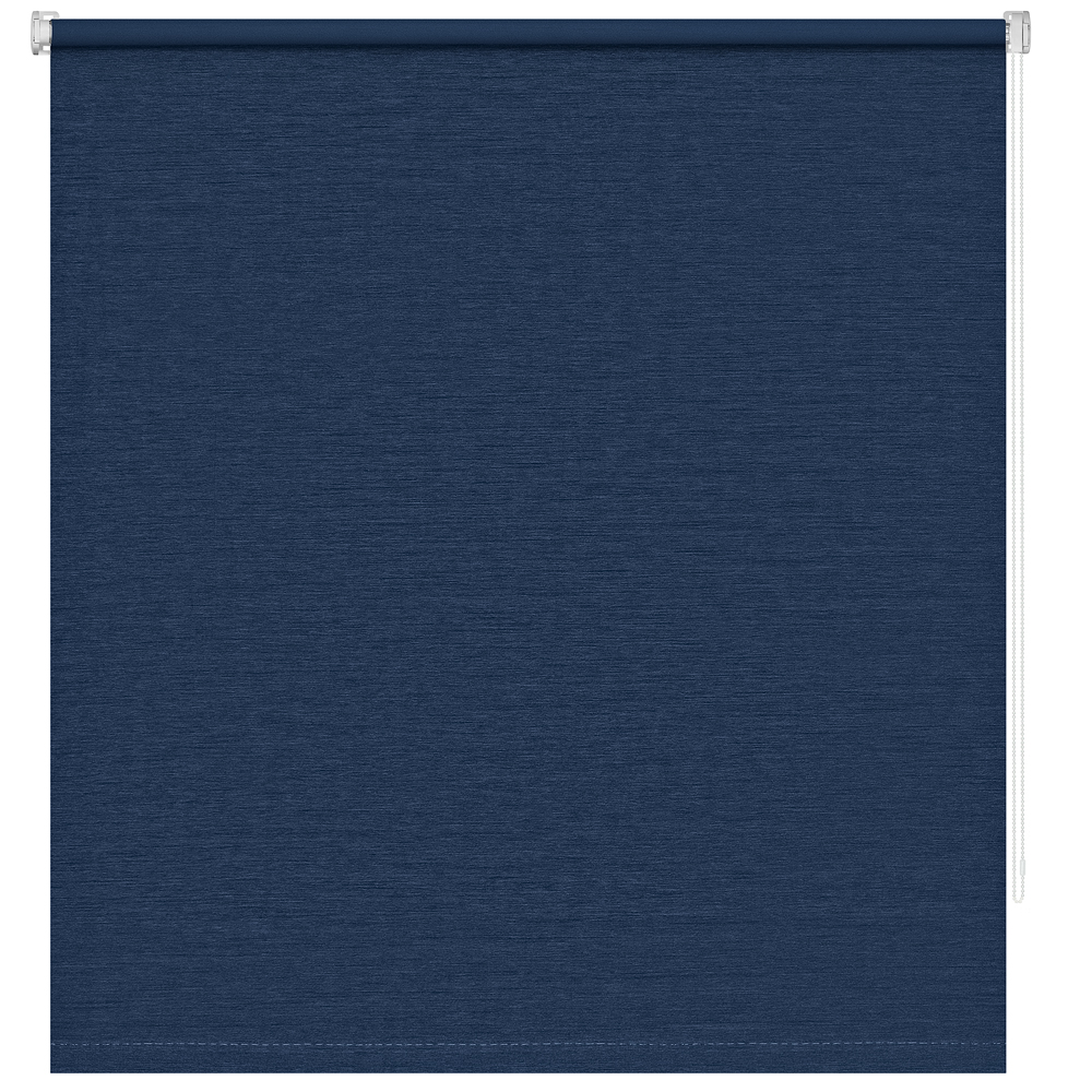 Миниролл Decofest Блэкаут Сатин Джинсовый 120x160 см, цвет синий, размер 160х120 - фото 1