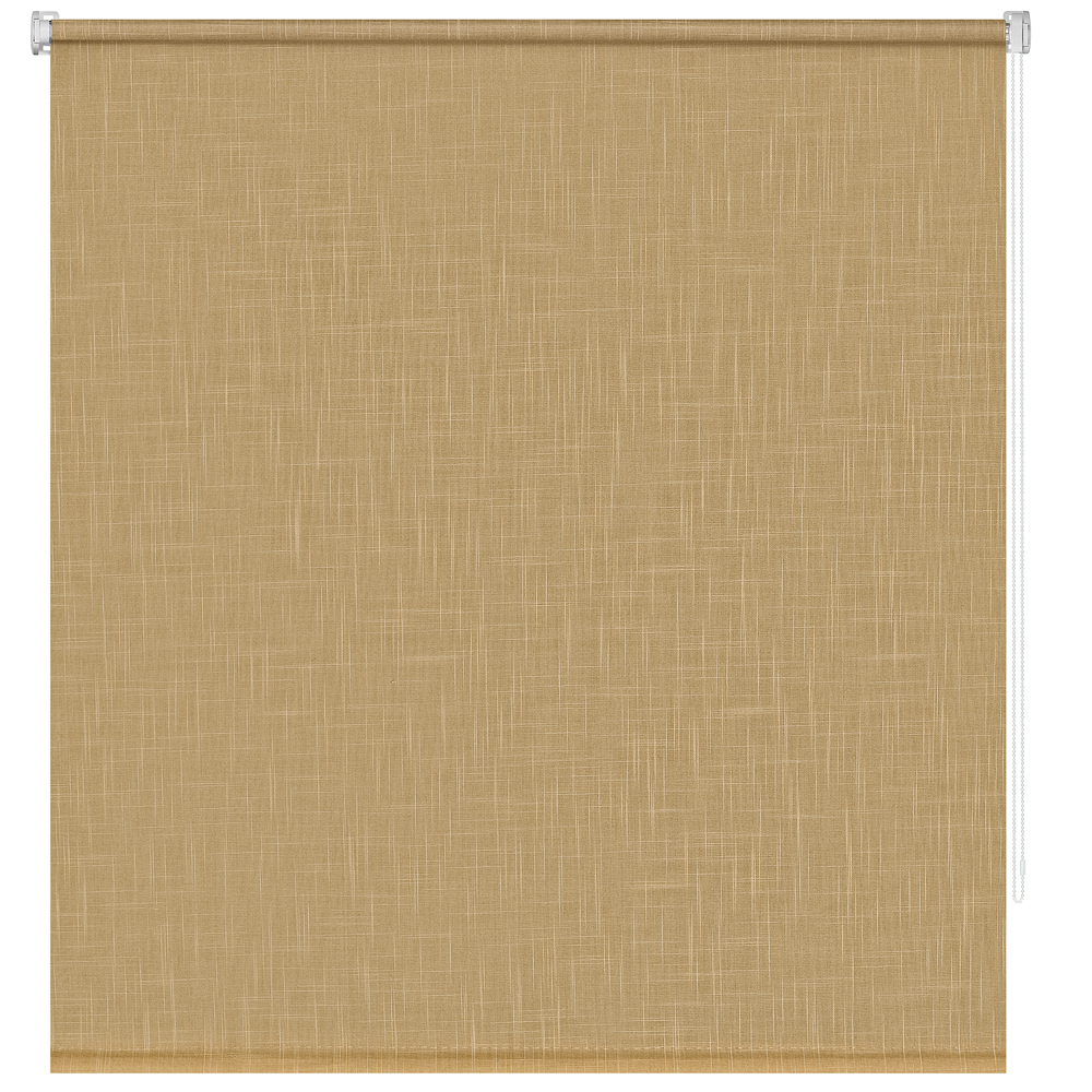 Миниролл Decofest Шантунг Янтарный 120x160 см, цвет золотистый, размер 160х120 - фото 1