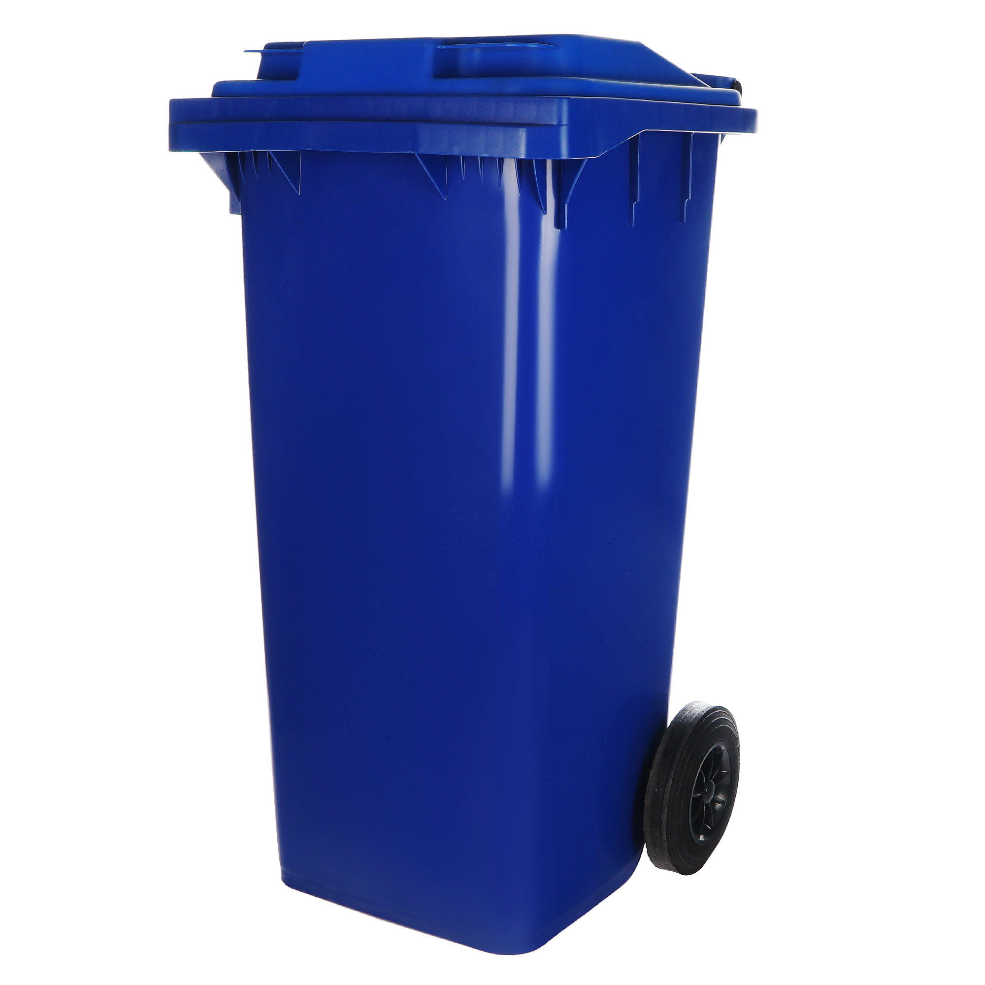 Контейнер мусорный передвижной Ай-пласт 120 л.синий тара ру контейнер полочный 300x234x140 синий 12370