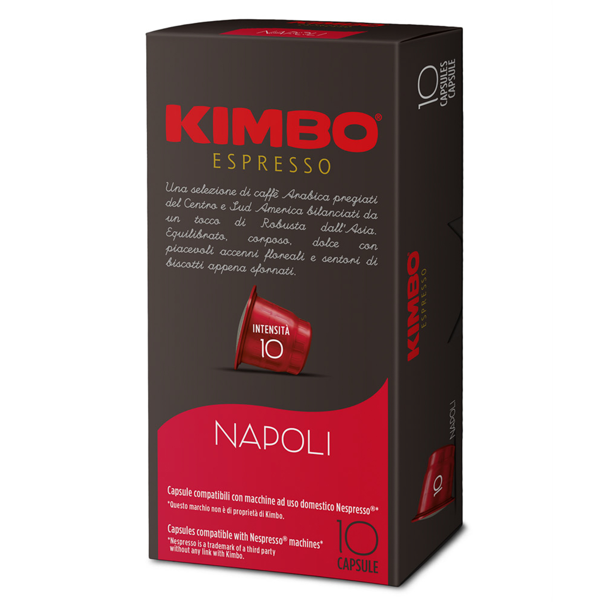 

Кофе в капсулах Kimbo Napoli 10 шт