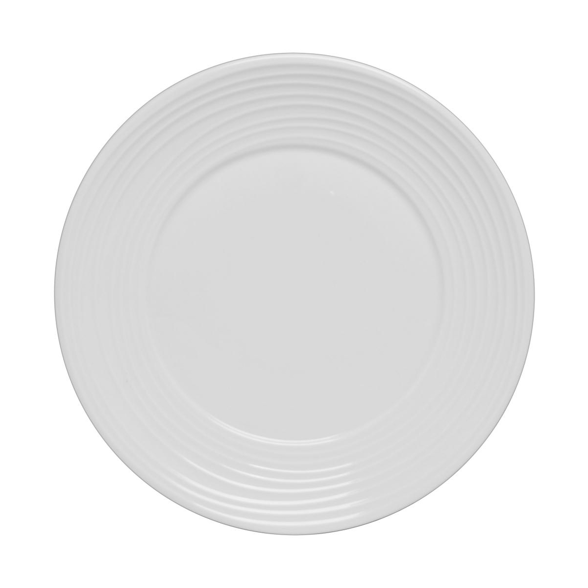 Тарелка десертная Tudor Royal Circle 21 см, цвет белый - фото 1