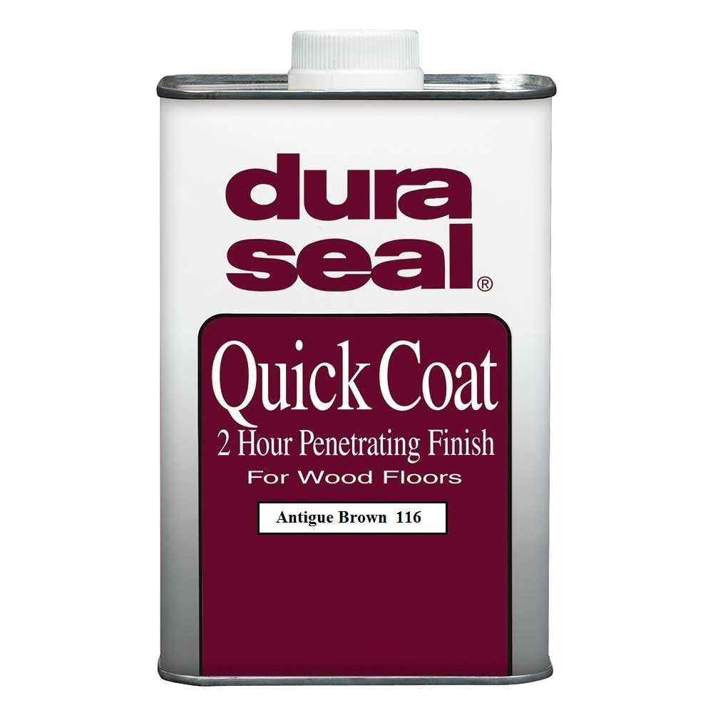 Масло для пола DuraSeal Quick Coat 116, Antique Brown - Античный коричневый, кварта 0,95л.