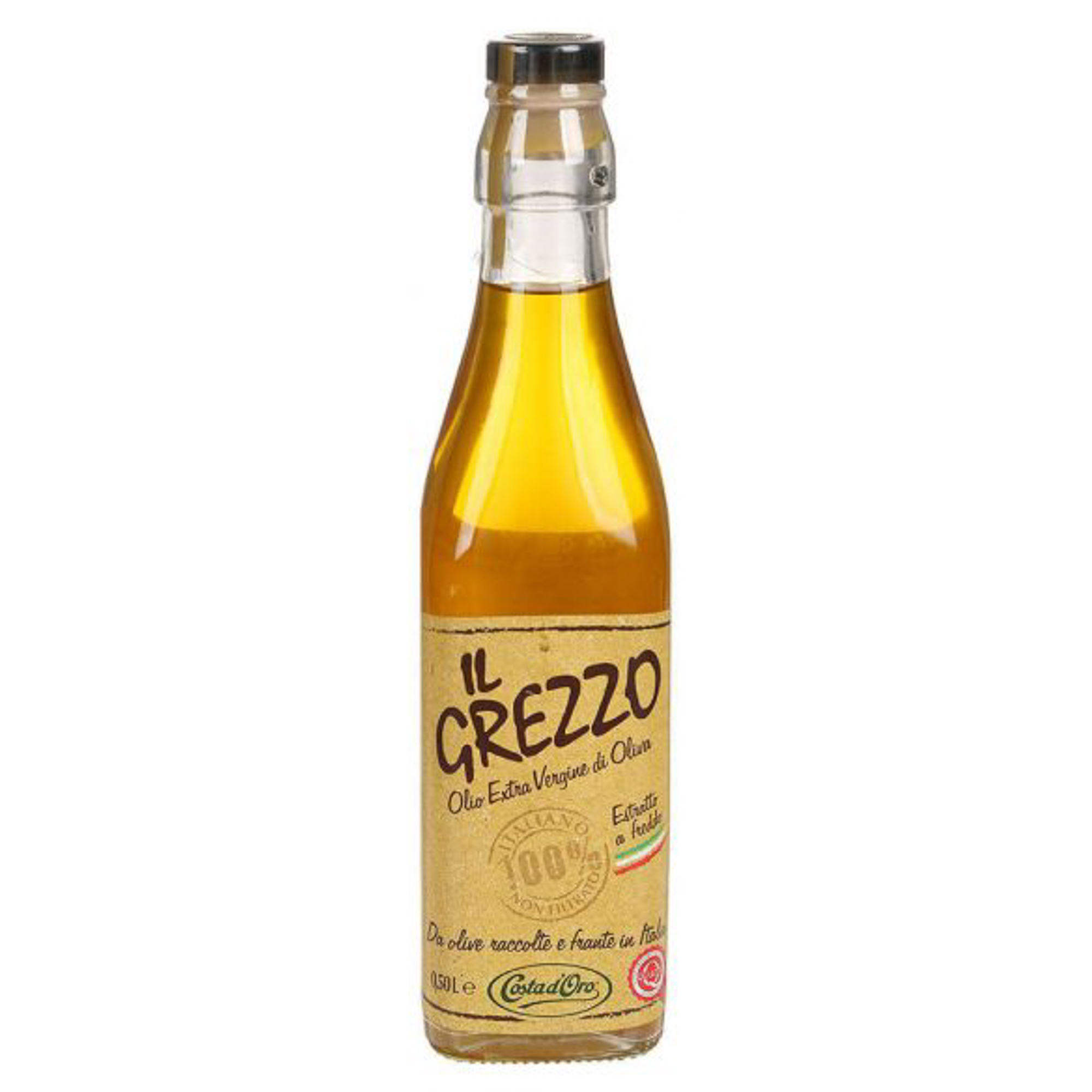Масло оливковое Costa d'Oro Il Grezzo Extra Virgin 500 мл - фото 1