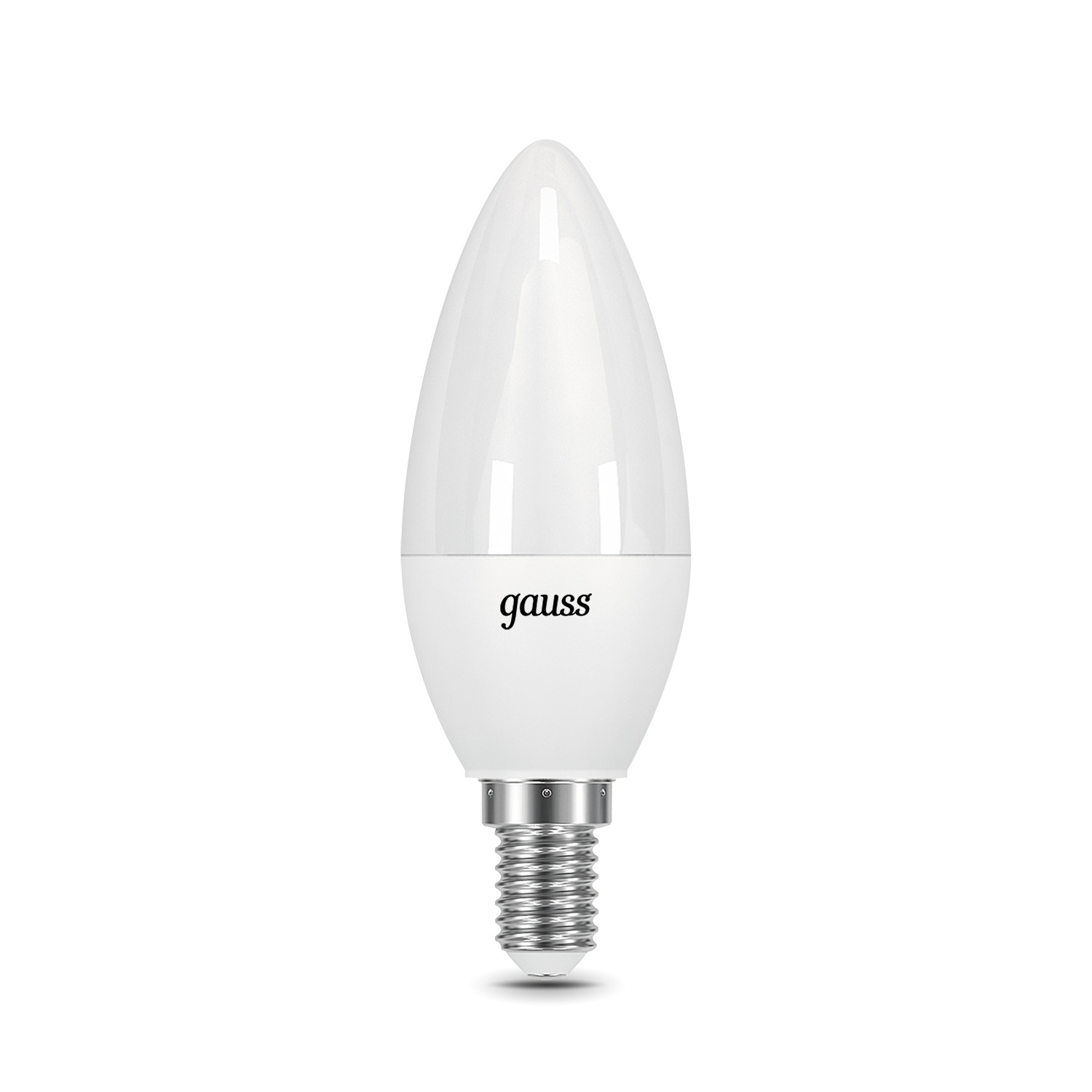 Лампа Gauss LED Свеча E14 9.5W 890lm 3000К 1/10/50 Вид№2