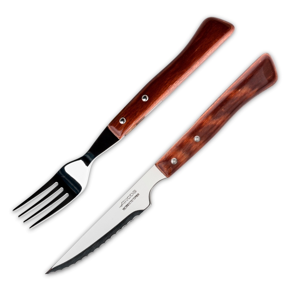 Набор столовых приборов для стейка Arcos Steak Knives 6 персон, цвет стальной - фото 1