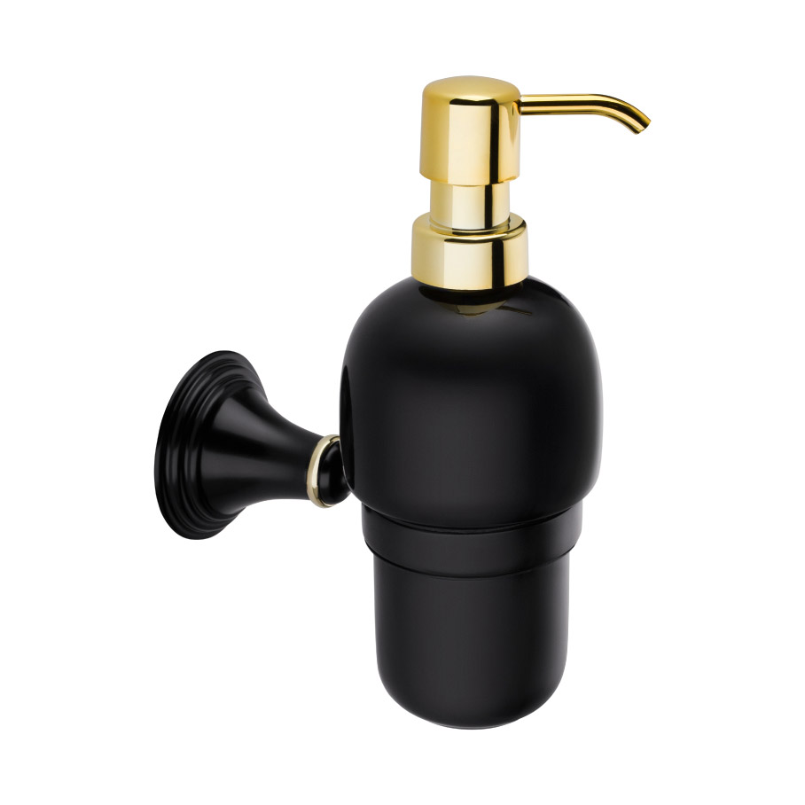 Дозатор для жидкого мыла Fixsen Luksor FX-71612B стакан для ванной fixsen luksor двойной fx 71607b