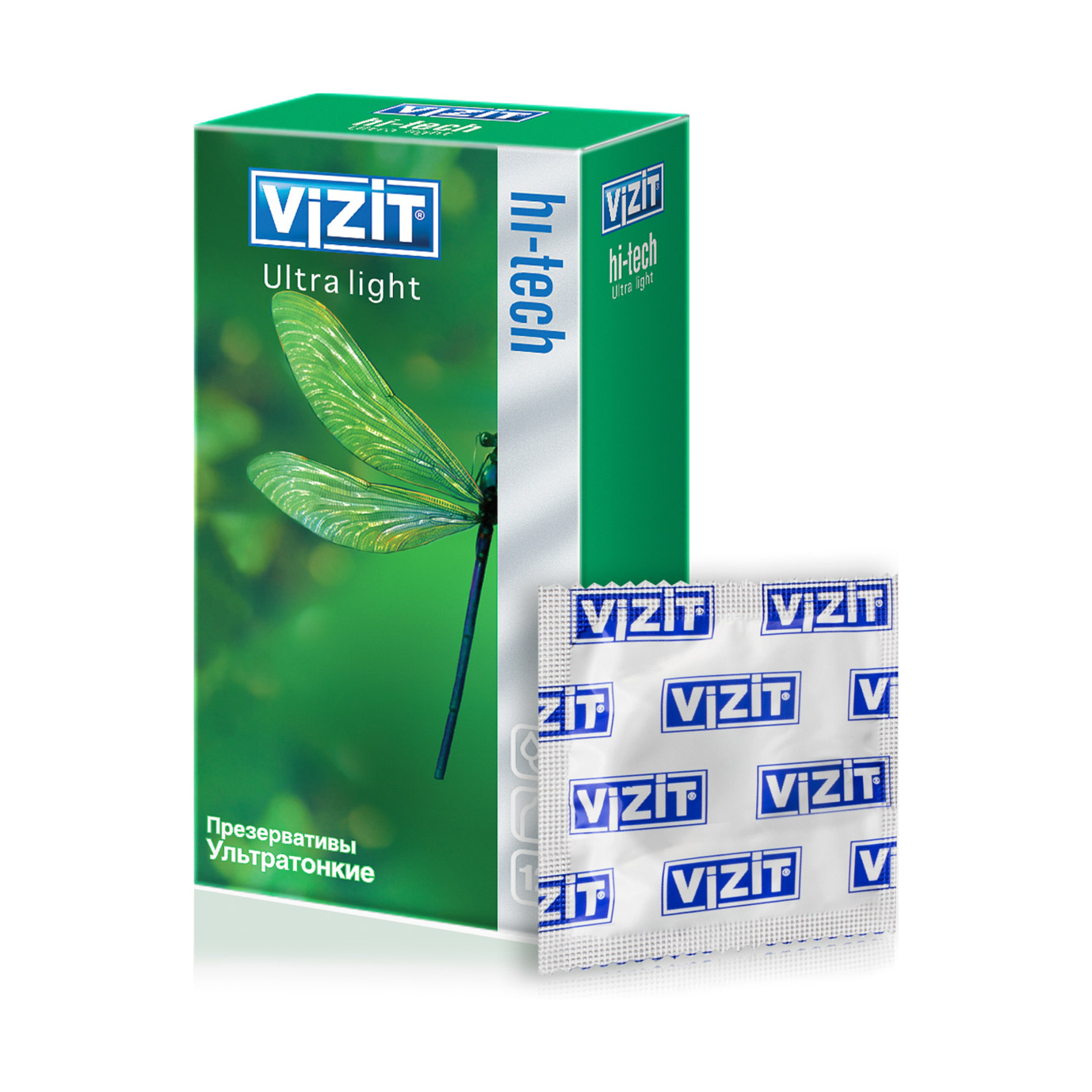 Презервативы VIZIT Ultra Lights 12 шт masculan презервативы 4 ultra 10 safe ультрапрочные 10