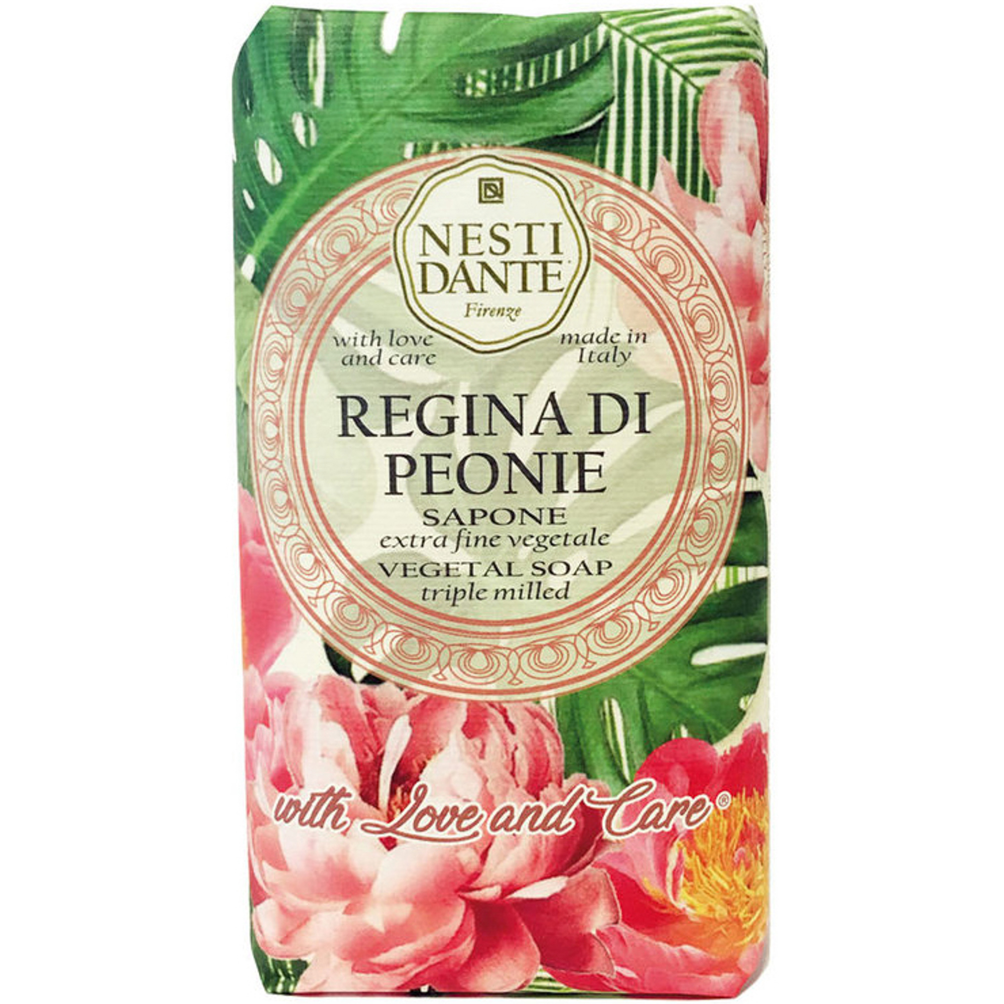 Мыло Nesti Dante Королевский пион 250 г жидкое мыло nesti dante romantica флорентийская роза и пион