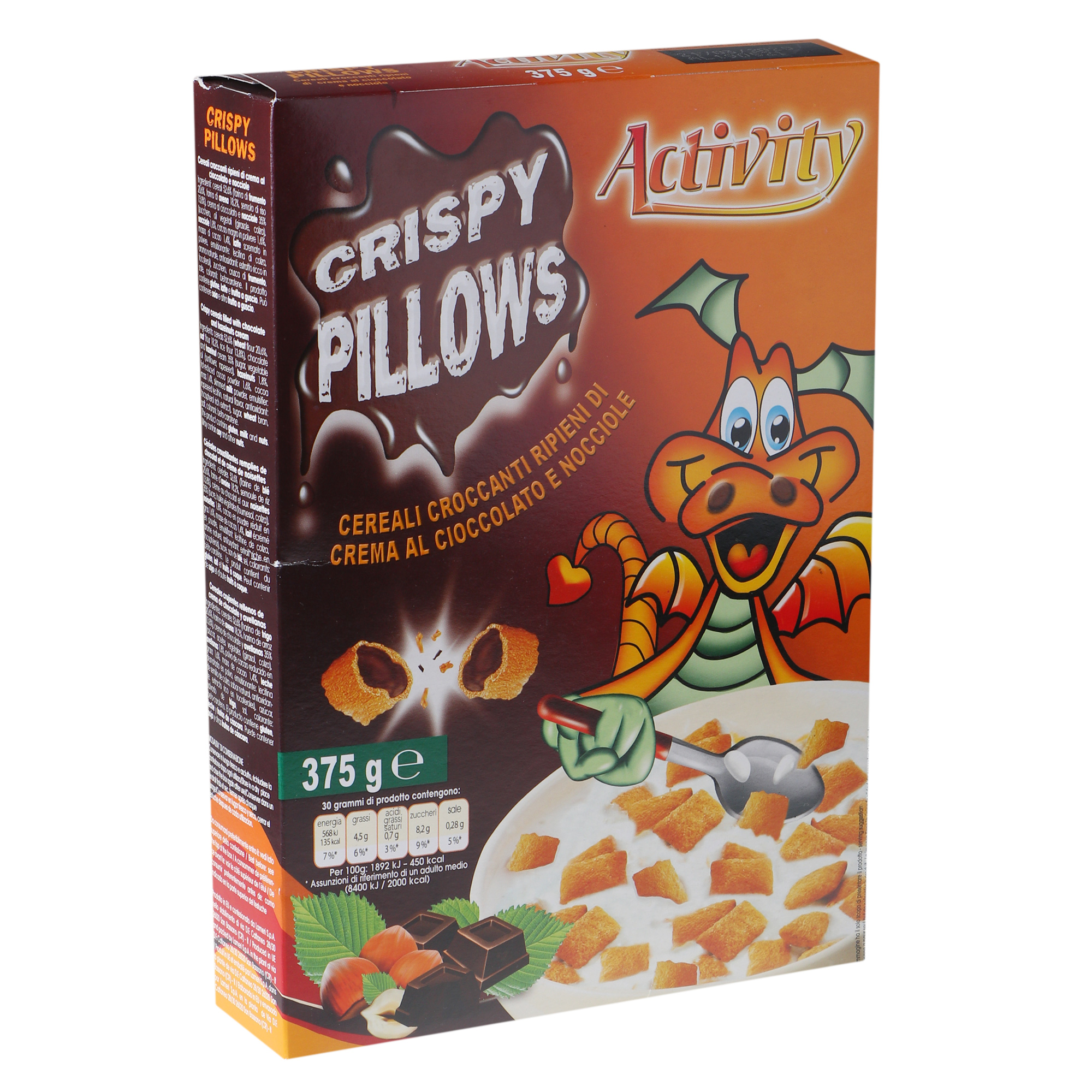 Подушечки Activity Crispy Pillows 375 г