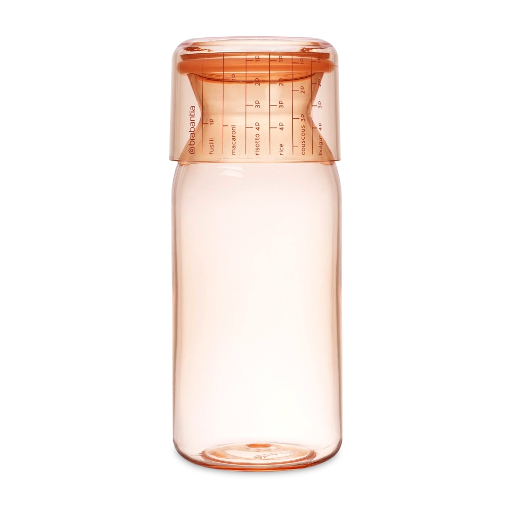 Контейнер Brabantia с мерным стаканом 1,3 л розовый контейнер brabantia tasty colours 2 5 л розовый