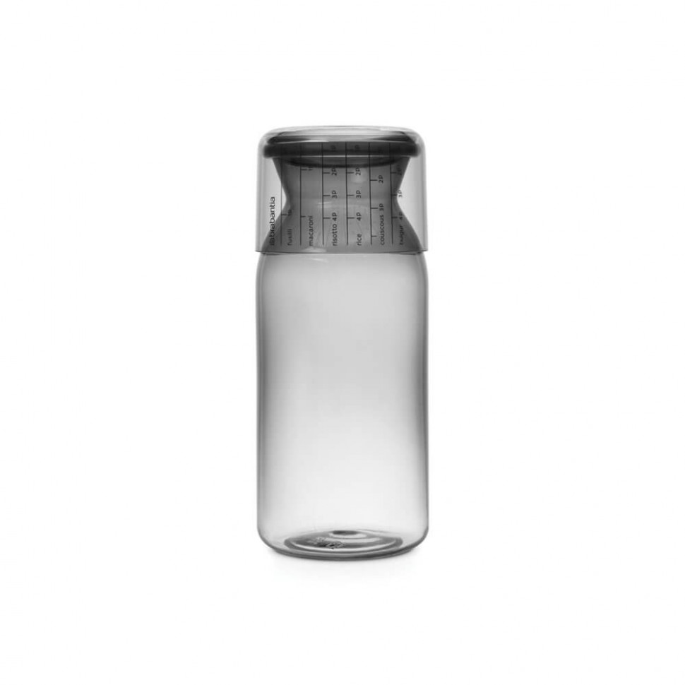 Контейнер Brabantia с мерным стаканом 1,3 л серый контейнер с мерным стаканом 1 3л серый