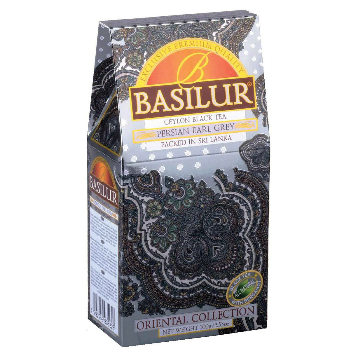 

Чай Basilur Persian Earl Grey черный листовой 100 г