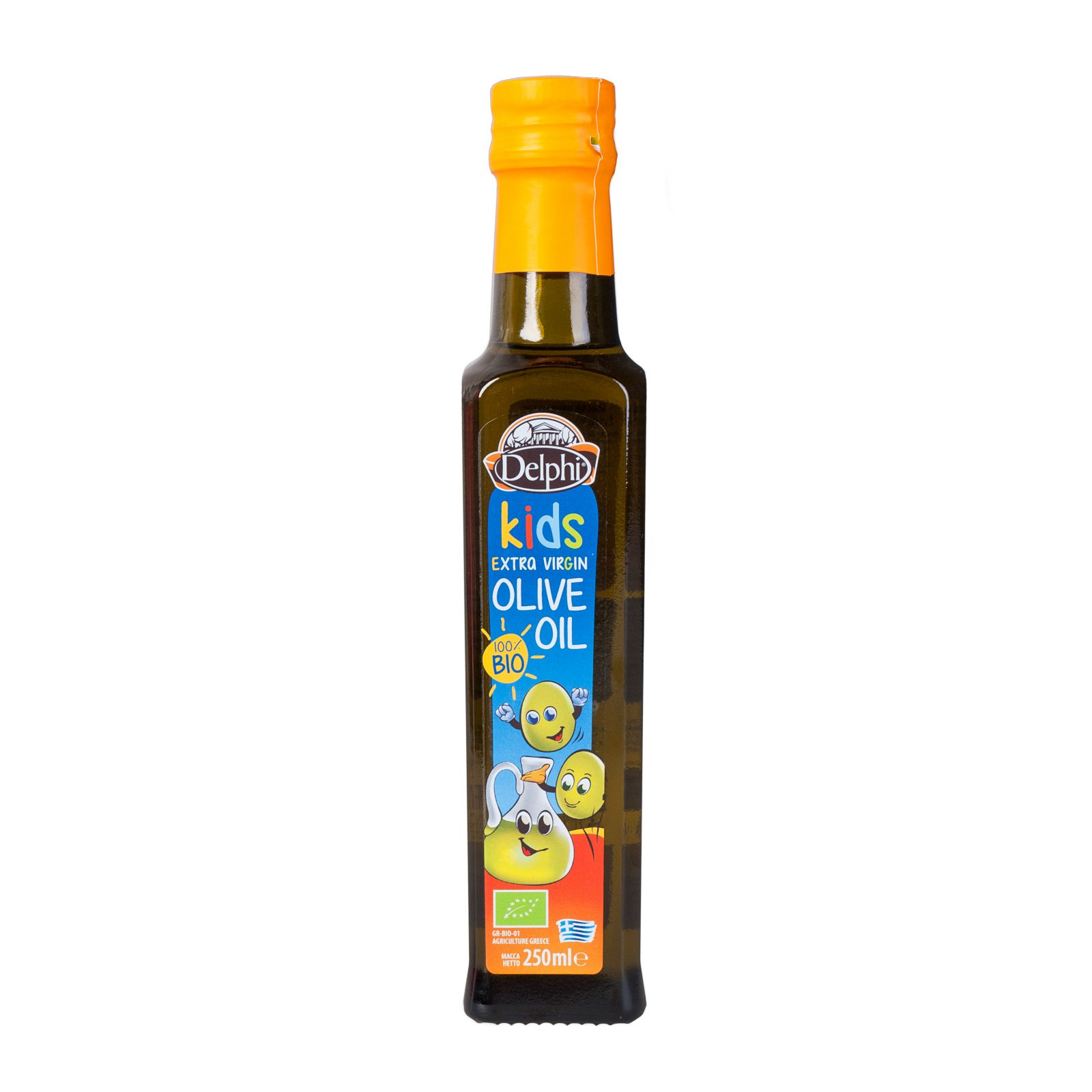 Масло оливковое DELPHI E.V. БИО KIDS 250 мл - фото 1