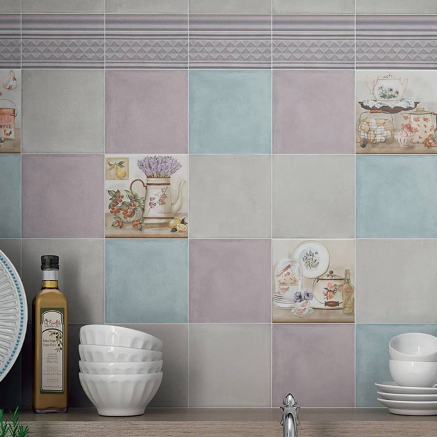 Бордюр Kerama Marazzi Багет Пикарди бежевый 3x15 см BLD026 Вид№2