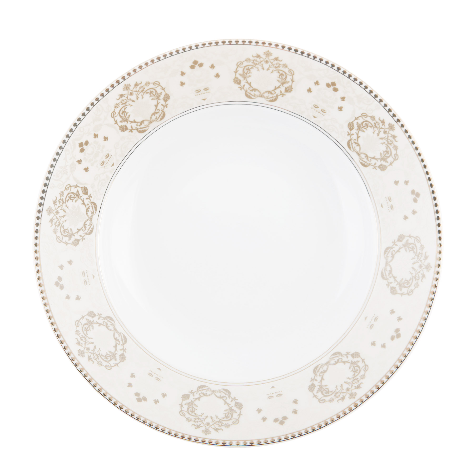 Тарелка глубокая Yves De La Rosiere Riad 22 см тарелка yves de la rosiere десертная черный базилик 22 см