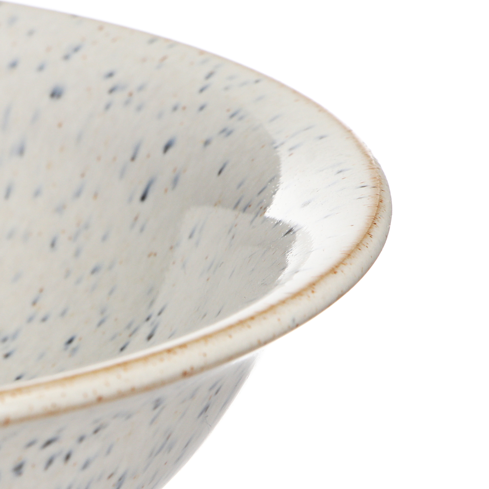 фото Блюдо для фруктов denby studio blue 15,5 см белый