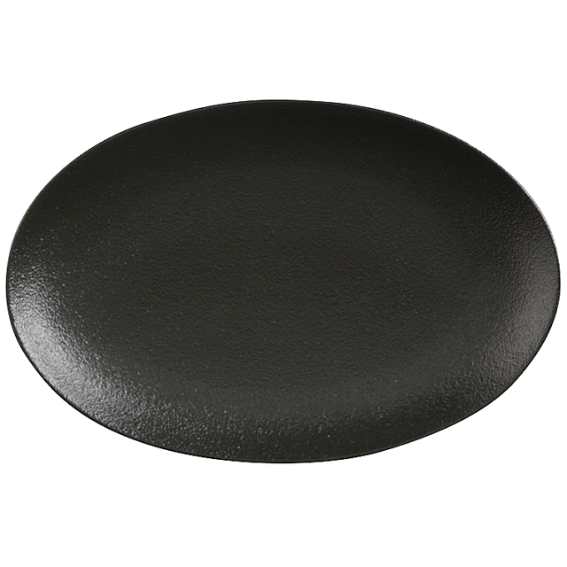 Тарелка овальная Maxwell & williams Икра 25 х 16 см черная тарелка овальная g benedikt retro 26 см