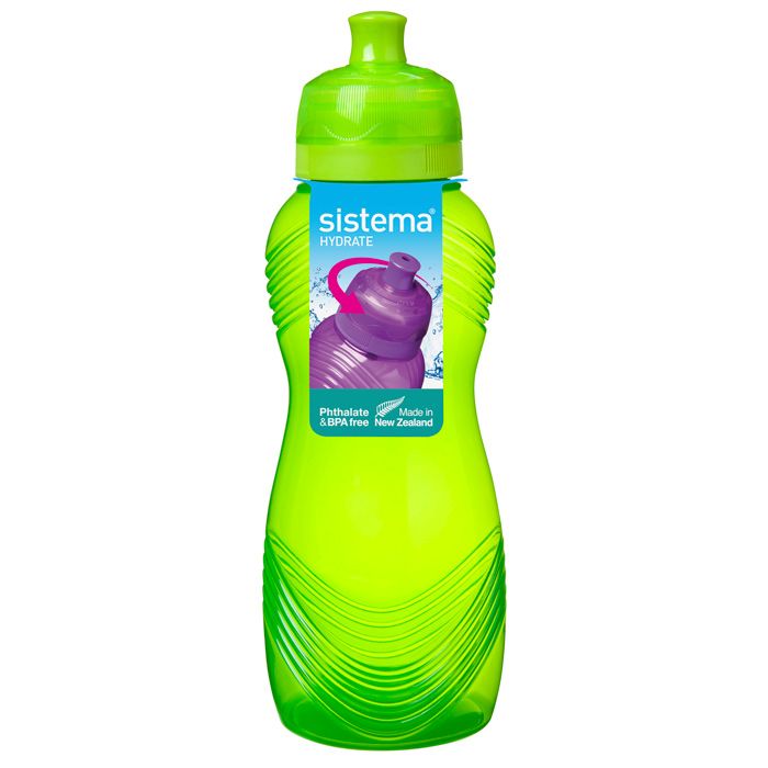 Бутылка спортивная Sistema Hydrate 0,6 л, цвет в ассортименте - фото 1