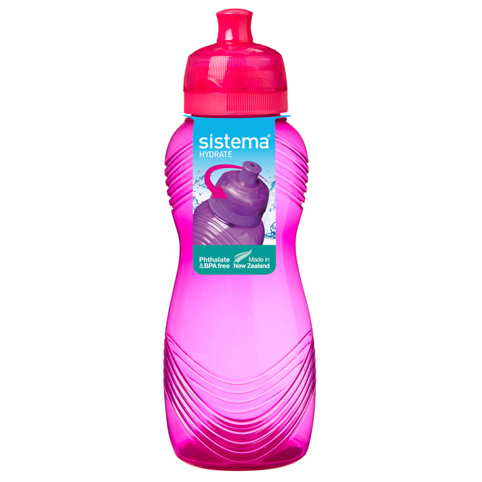 Бутылка спортивная Sistema Hydrate 0,6 л, цвет в ассортименте - фото 2