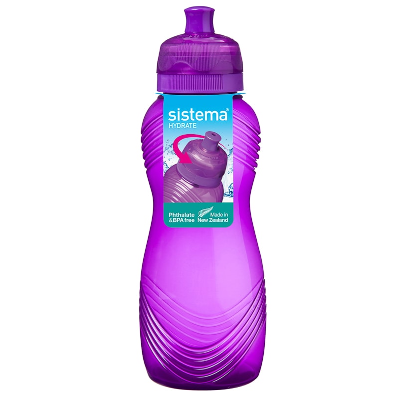 Бутылка спортивная Sistema Hydrate 0,6 л, цвет в ассортименте - фото 4
