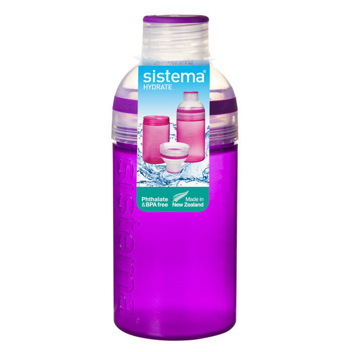 Бутылка Sistema Hydrate Trio 0,48 л, цвет в ассортименте - фото 2