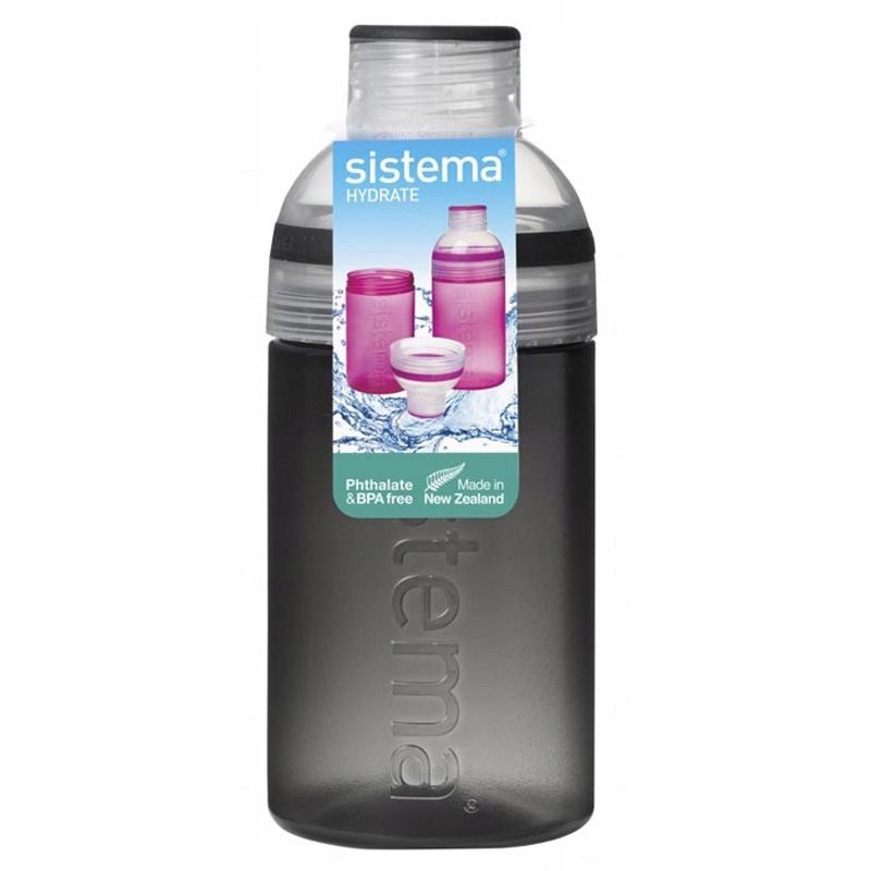 Бутылка Sistema Hydrate Trio 0,48 л, цвет в ассортименте - фото 3