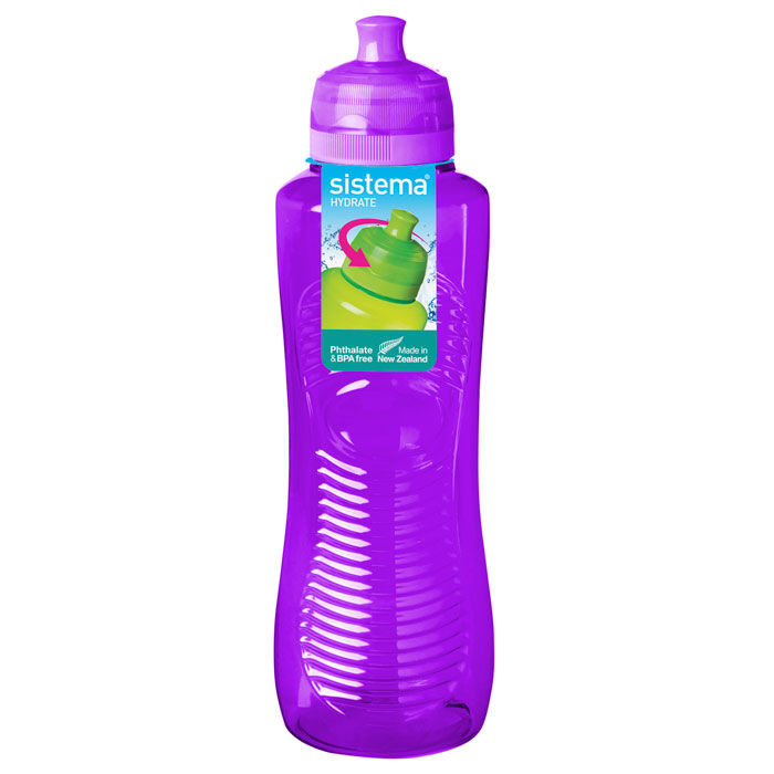 Бутылка спортивная Sistema Hydrate 0,8 л бутылка для воды mercanlar ege с ситечком 800 мл в ассортименте