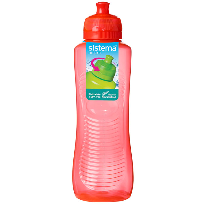 Бутылка спортивная Sistema Hydrate 0,8 л, цвет в ассортименте - фото 3