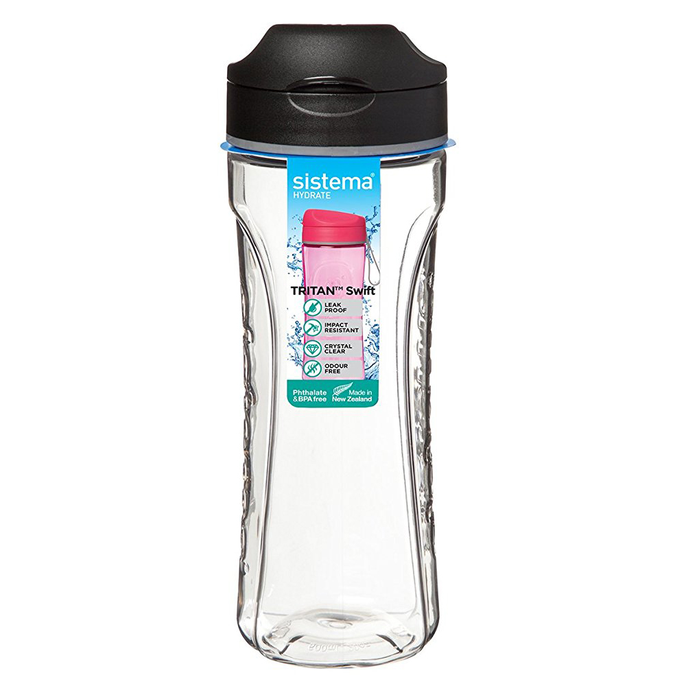 Бутылка для воды Sistema Tritan Swift 0,6 л, цвет в ассортименте - фото 5