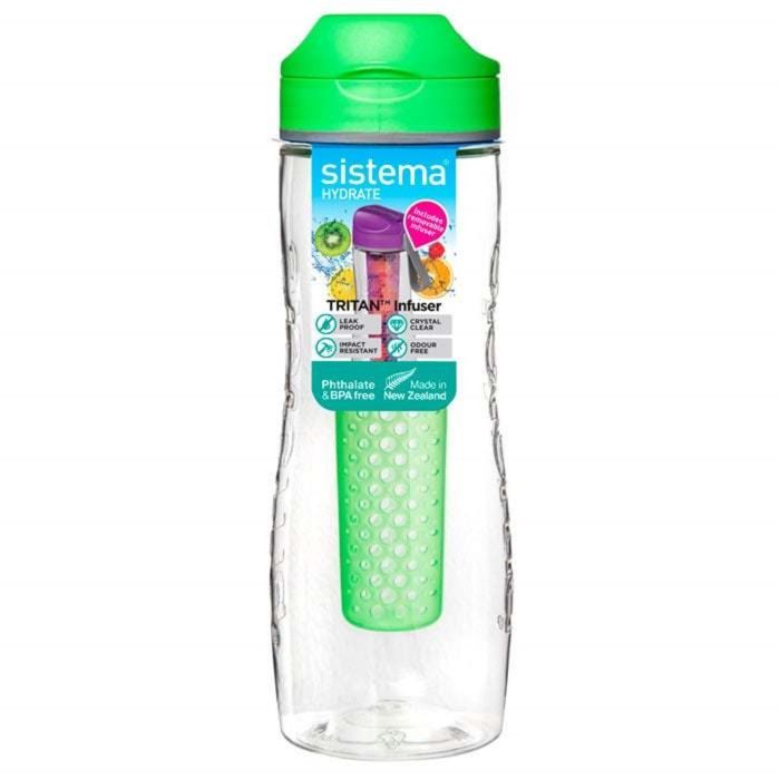 Бутылка с диффузором Sistema Tritan Infuser 0,8 л, цвет в ассортименте - фото 4