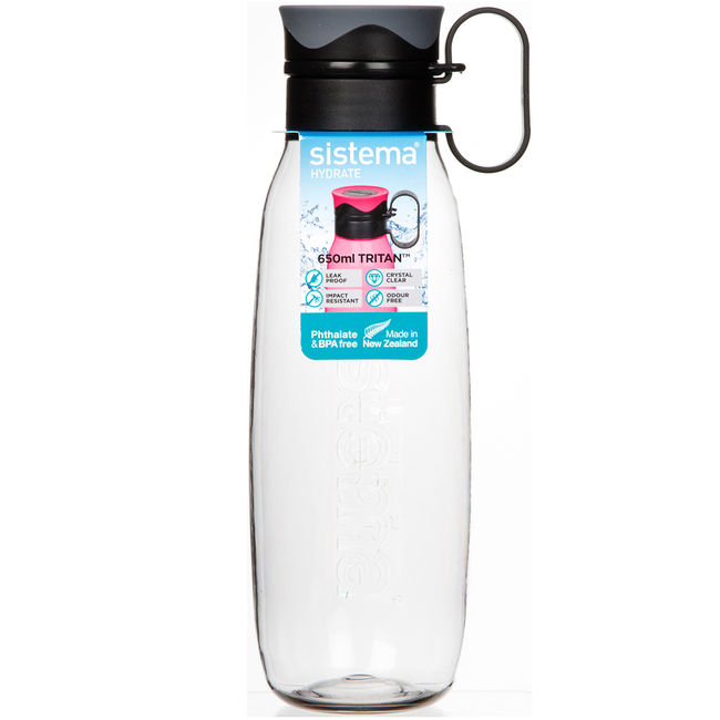 Бутылка для воды Sistema Tritan 0,65 л, цвет в ассортименте - фото 4