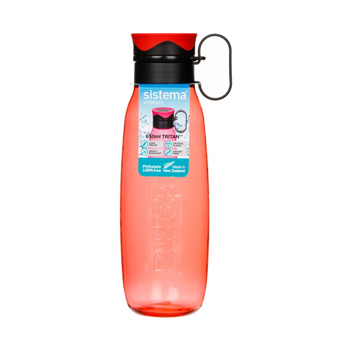 Бутылка для воды Sistema Tritan 0,65 л, цвет в ассортименте - фото 5