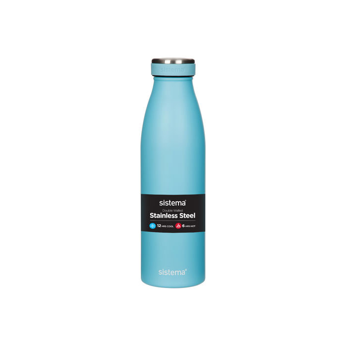 Бутылка стальная Sistema Hydrate 0,5 л, цвет в ассортименте - фото 5