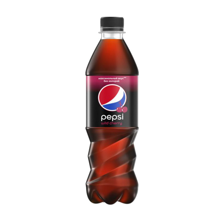 Напиток газированный Pepsi Wild Cherry 0,5 л напиток добрый вишня 1 литр газ пэт 12 шт в уп