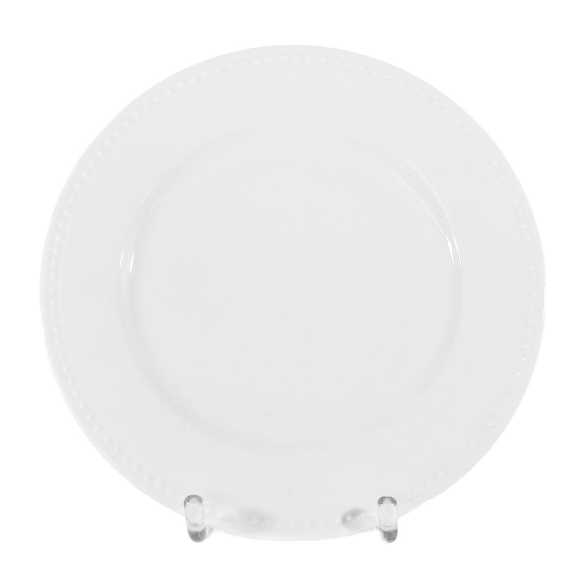 Набор тарелок мелких Hatori Freydis белый бьянко 6х22 см шезлонг элластикпласт capri с тканью белый с синей тканью
