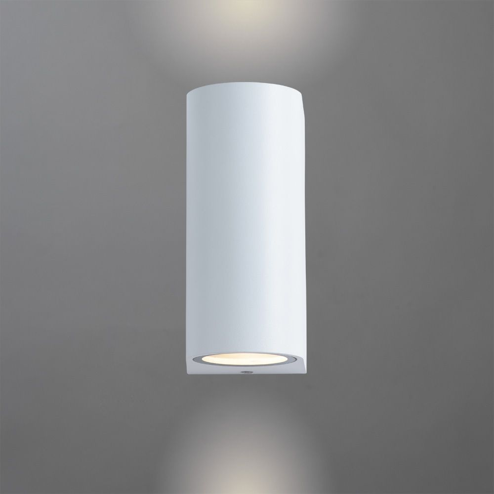 Уличный настенный светильник Arte Lamp A3102AL-2WH, цвет белый - фото 3