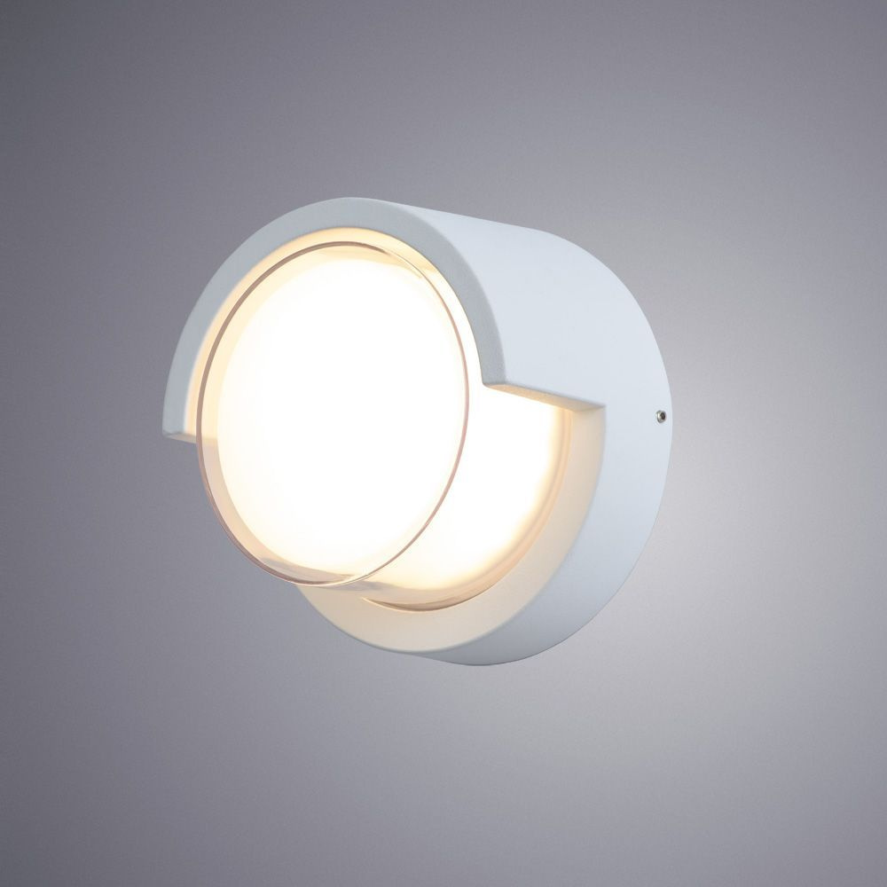 Уличный настенный светодиодный светильник Arte Lamp A8159AL-1WH, цвет белый - фото 3